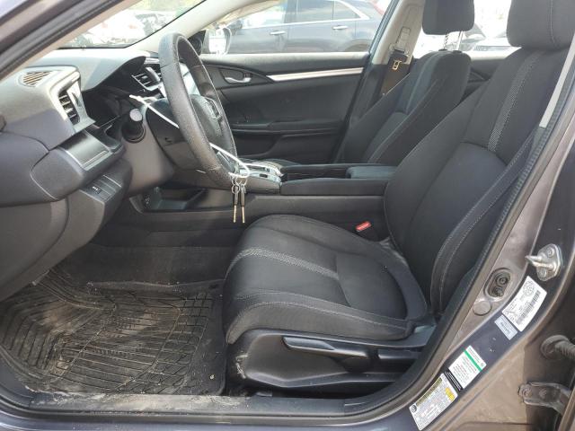 2HGFC2F58GH013103 - 2016 HONDA CIVIC LX GRAY photo 7