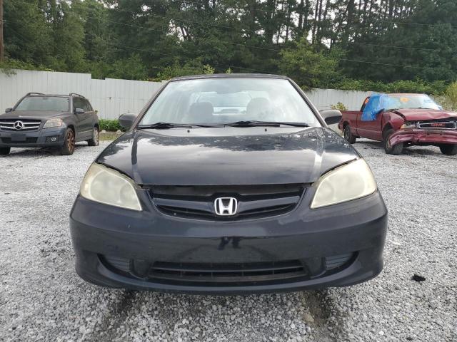 1HGES16345L027278 - 2005 HONDA CIVIC DX VP BLACK photo 5