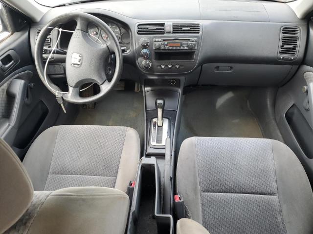 1HGES16345L027278 - 2005 HONDA CIVIC DX VP BLACK photo 8