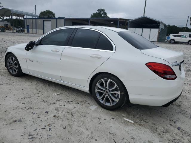 55SWF4JB1JU237789 - 2018 MERCEDES-BENZ C 300 WHITE photo 2