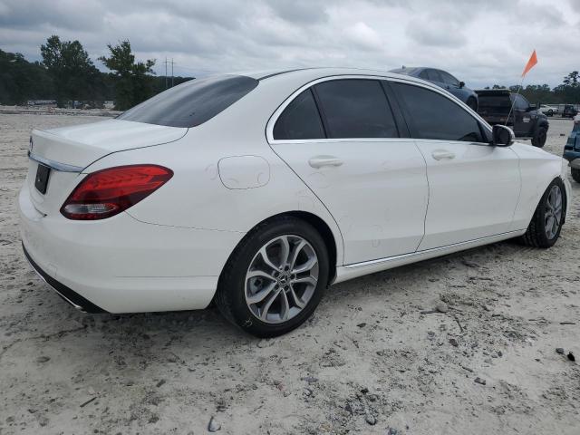55SWF4JB1JU237789 - 2018 MERCEDES-BENZ C 300 WHITE photo 3