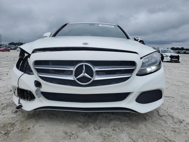 55SWF4JB1JU237789 - 2018 MERCEDES-BENZ C 300 WHITE photo 5