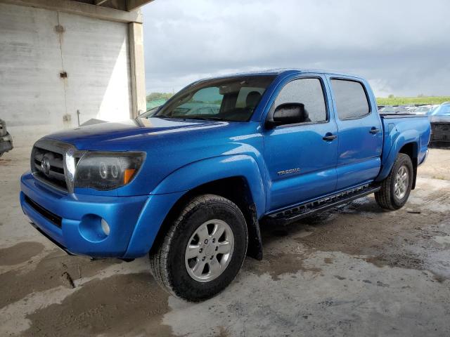 3TMJU4GNXAM096445 - 2010 TOYOTA TACOMA DOUBLE CAB PRERUNNER BLUE photo 1
