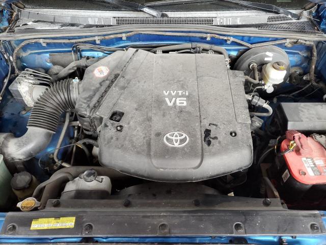 3TMJU4GNXAM096445 - 2010 TOYOTA TACOMA DOUBLE CAB PRERUNNER BLUE photo 11