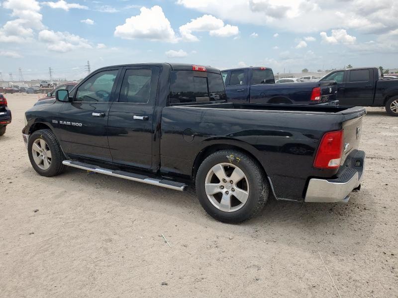 1C6RD6GT1CS109016 - 2012 DODGE RAM 1500 SLT BLACK photo 2