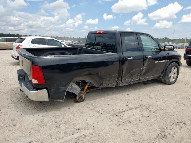 1C6RD6GT1CS109016 - 2012 DODGE RAM 1500 SLT BLACK photo 3