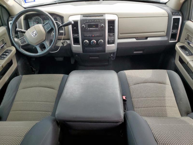 1C6RD6GT1CS109016 - 2012 DODGE RAM 1500 SLT BLACK photo 8