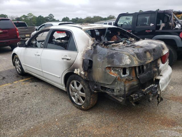 1HGCM66825A073732 - 2005 HONDA ACCORD EX WHITE photo 2
