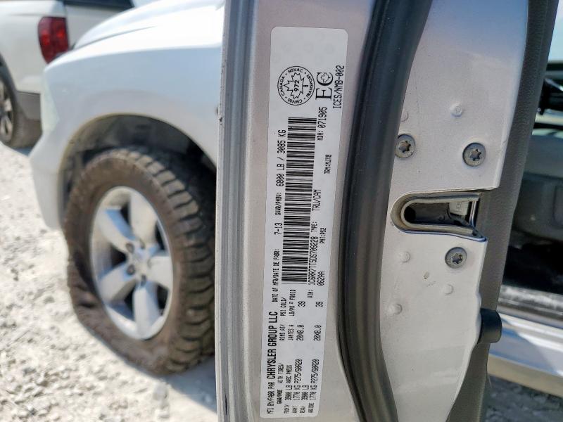 1C6RR7TT5DS709228 - 2013 RAM 1500 SLT SILVER photo 12