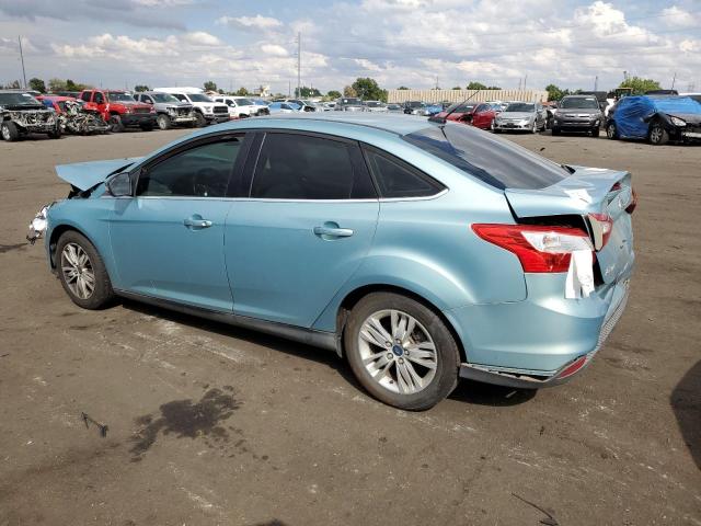 1FAHP3H25CL479577 - 2012 FORD FOCUS SEL BLUE photo 2