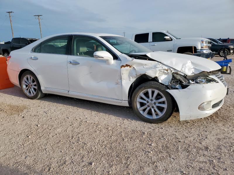 JTHBK1EG7B2444562 - 2011 LEXUS ES 350 WHITE photo 4