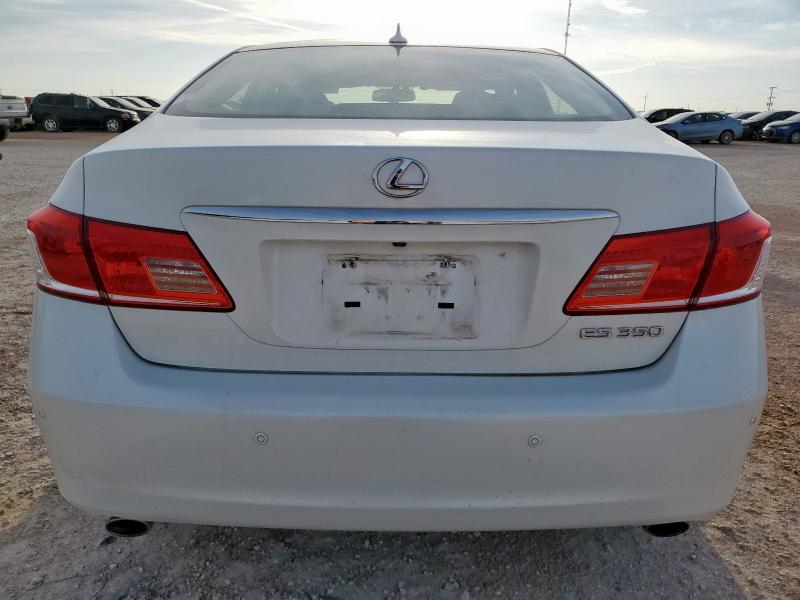 JTHBK1EG7B2444562 - 2011 LEXUS ES 350 WHITE photo 6