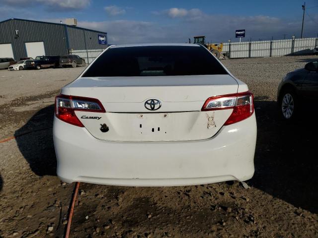 4T1BF1FK9CU500933 - 2012 TOYOTA CAMRY WHITE photo 6