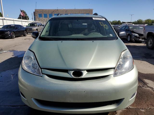 5TDZK23C17S040906 - 2007 TOYOTA SIENNA CE GREEN photo 5