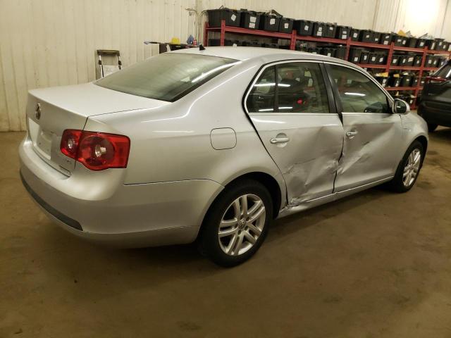 3VWEF71K47M081537 - 2007 VOLKSWAGEN JETTA WOLFSBURG SILVER photo 3