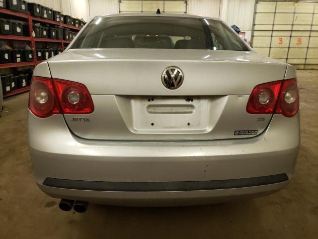 3VWEF71K47M081537 - 2007 VOLKSWAGEN JETTA WOLFSBURG SILVER photo 6