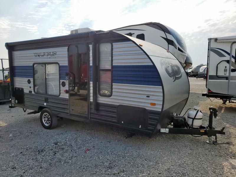 5ZT2CKEC9NY019975 - 2022 FOREST RIVER WOLF PUP 16FQJP GRAY photo 1