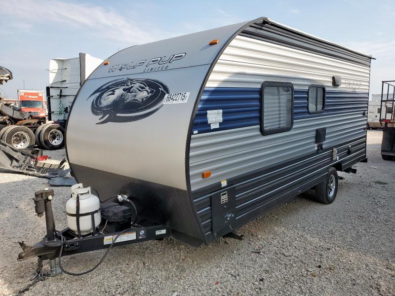 5ZT2CKEC9NY019975 - 2022 FOREST RIVER WOLF PUP 16FQJP GRAY photo 2
