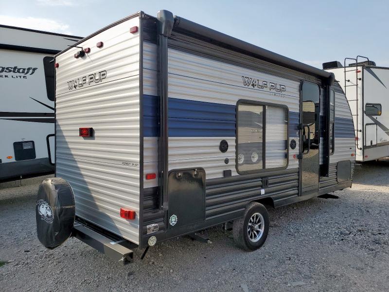 5ZT2CKEC9NY019975 - 2022 FOREST RIVER WOLF PUP 16FQJP GRAY photo 4