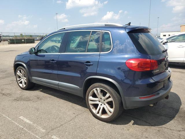 WVGBV7AX8DW548874 - 2013 VOLKSWAGEN TIGUAN S BLUE photo 2