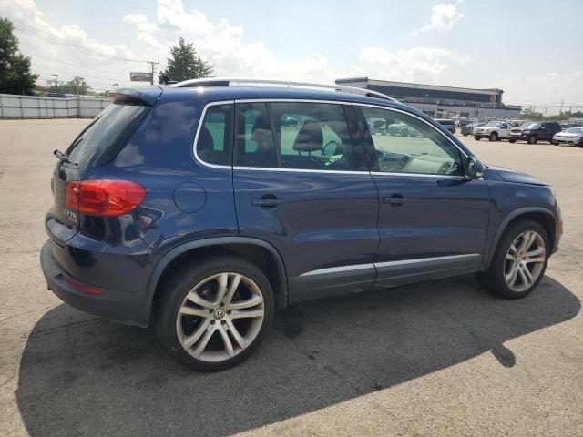 WVGBV7AX8DW548874 - 2013 VOLKSWAGEN TIGUAN S BLUE photo 3