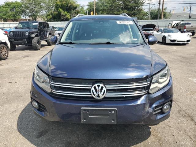 WVGBV7AX8DW548874 - 2013 VOLKSWAGEN TIGUAN S BLUE photo 5