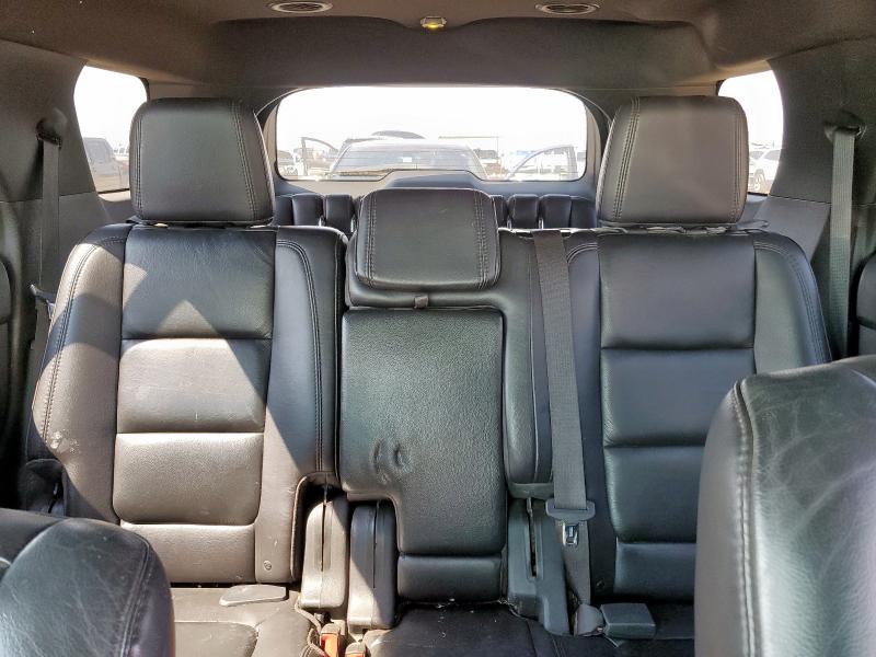 1FM5K8F83DGC16686 - 2013 FORD EXPLORER LIMITED WHITE photo 10