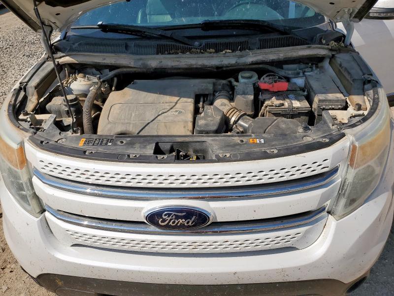 1FM5K8F83DGC16686 - 2013 FORD EXPLORER LIMITED WHITE photo 12