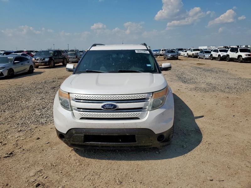 1FM5K8F83DGC16686 - 2013 FORD EXPLORER LIMITED WHITE photo 5