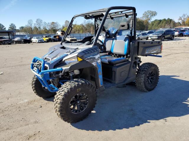 3NSRTM990HG843659 - 2017 POLARIS RANGER XP 1000 EPS HIGH LIFTER EDITION BLUE photo 2