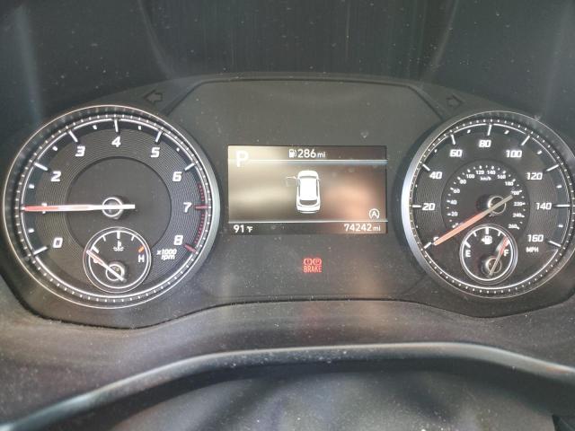 5NMS24AJ4NH464630 - 2022 HYUNDAI SANTA FE SEL 灰色 照片 9