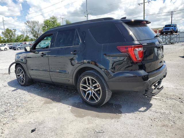 1FM5K8GT4HGA01777 - 2017 FORD EXPLORER SPORT Черный фото 2