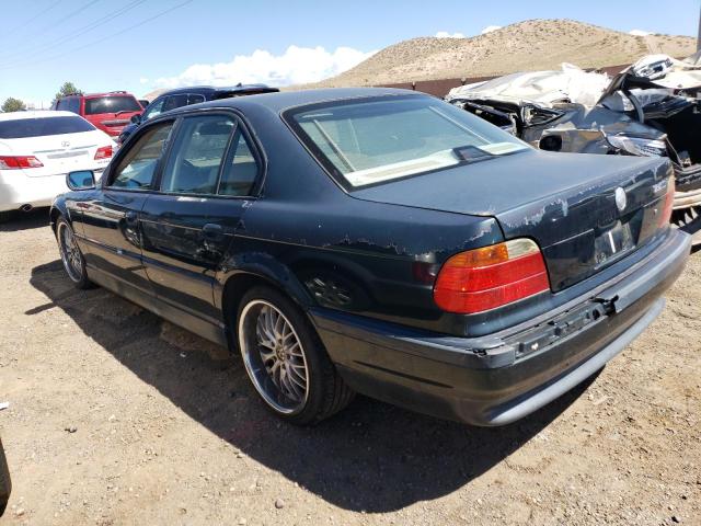 WBAGG8340YDN77023 - 2000 BMW 740 I AUTOMATIC GREEN photo 2