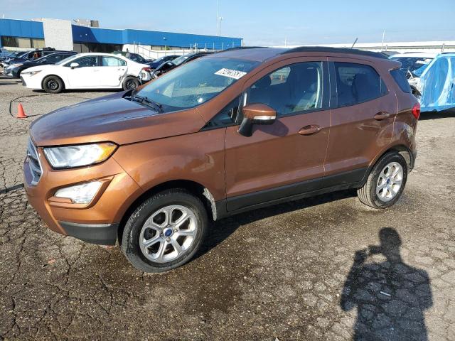 MAJ3S2GEXKC307039 - 2019 FORD ECOSPORT SE BROWN photo 1