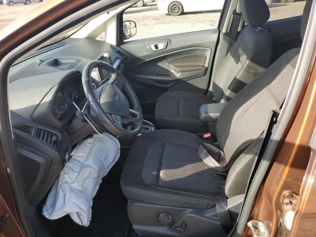 MAJ3S2GEXKC307039 - 2019 FORD ECOSPORT SE BROWN photo 7