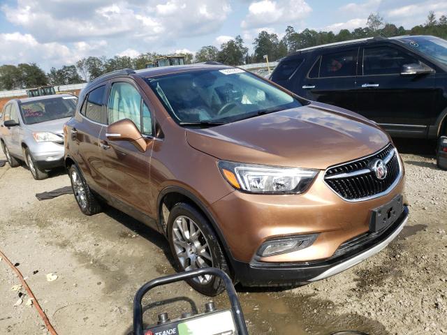 KL4CJ1SB1HB038393 - 2017 BUICK ENCORE SPORT TOURING BROWN photo 4