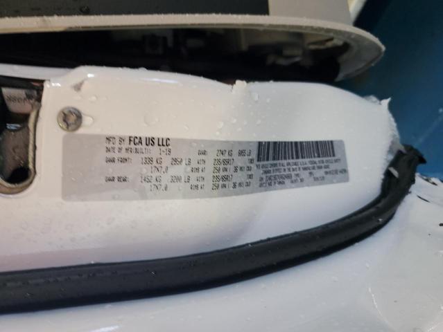 2C4RC1BG7KR624868 - 2019 CHRYSLER PACIFICA TOURING L თეთრი ფოტო 13