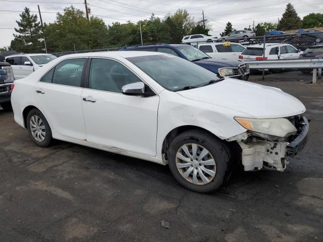 4T4BF1FK6CR230937 - 2012 TOYOTA CAMRY BASE WHITE photo 4