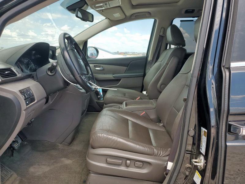 5FNRL5H61FB073585 - 2015 HONDA ODYSSEY EXL BLACK photo 7