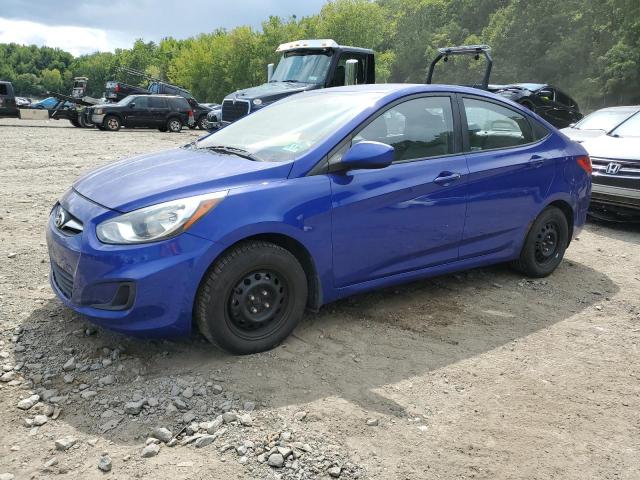 KMHCT4AE1CU258722 - 2012 HYUNDAI ACCENT GLS BLUE photo 1