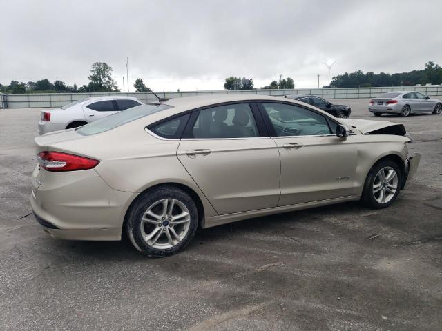 3FA6P0LU9JR147039 - 2018 FORD FUSION SE HYBRID Qızıl foto 3