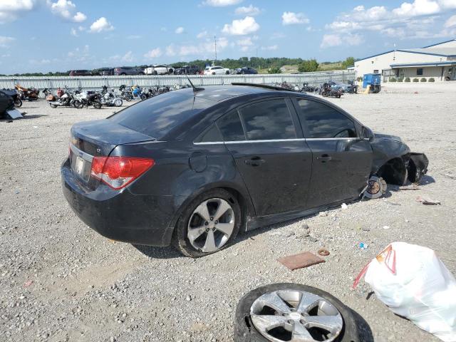 1G1PG5S92B7195105 - 2011 CHEVROLET CRUZE LT BLACK photo 3