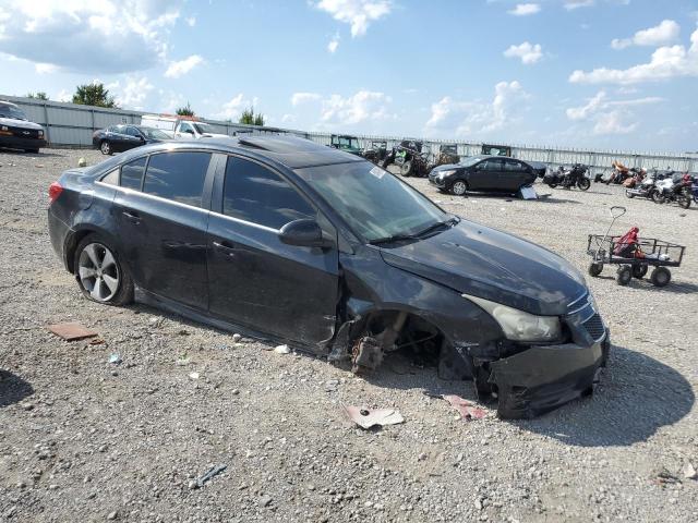 1G1PG5S92B7195105 - 2011 CHEVROLET CRUZE LT BLACK photo 4