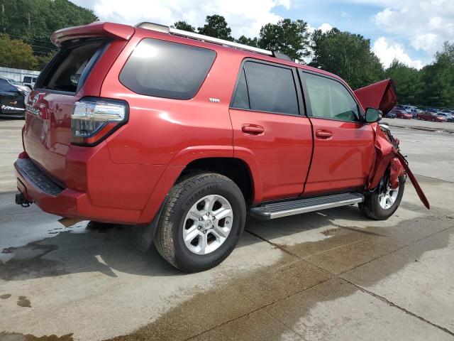 JTEZU5JR4L5220573 - 2020 TOYOTA 4RUNNER SR5 წითელი ფოტო 3