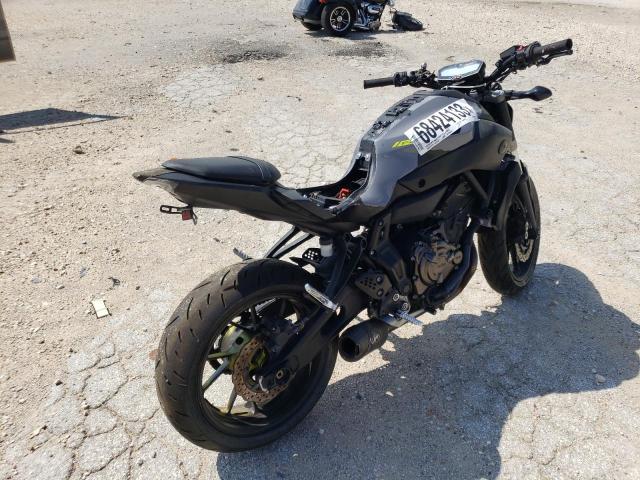 JYARM06E5GA008383 - 2016 YAMAHA FZ07 GRAY photo 4