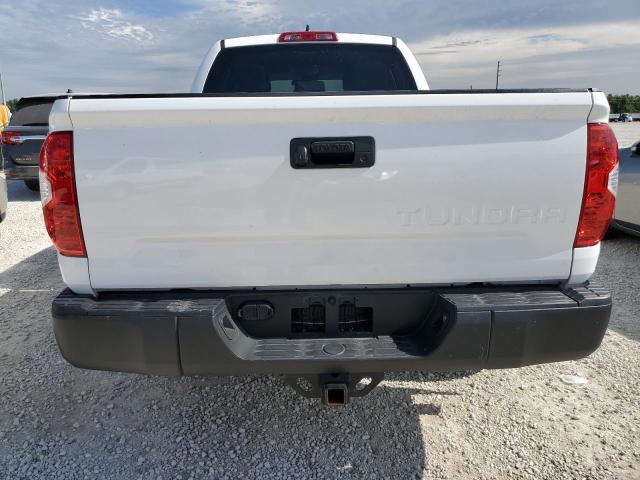 5TFRY5F13LX270459 - 2020 TOYOTA TUNDRA DOUBLE CAB SR/SR5 WHITE photo 6