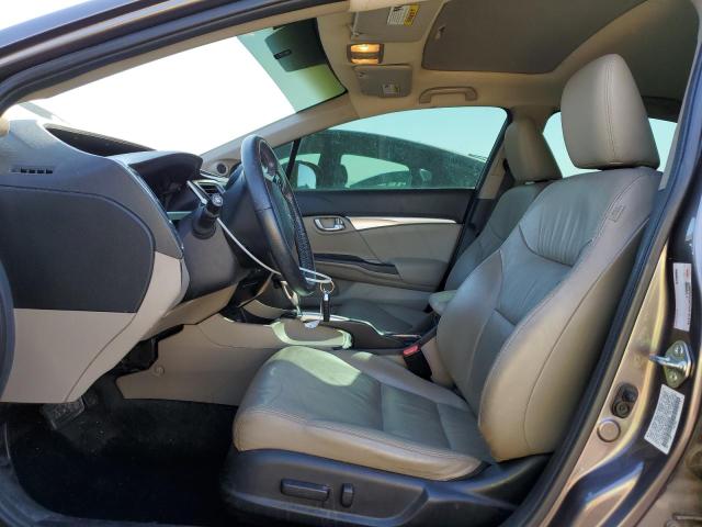 19XFB2F95FE022629 - 2015 HONDA CIVIC EXL 灰色 照片 7