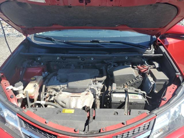 JTMRFREV7DD011347 - 2013 TOYOTA RAV4 XLE 红色 照片 12