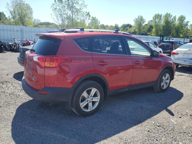 JTMRFREV7DD011347 - 2013 TOYOTA RAV4 XLE 红色 照片 3