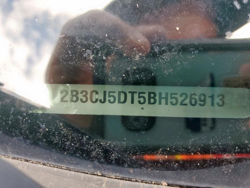 2B3CJ5DT5BH526913 - 2011 DODGE CHALLENGER R/T Pomarańczowy zdjęcie 12